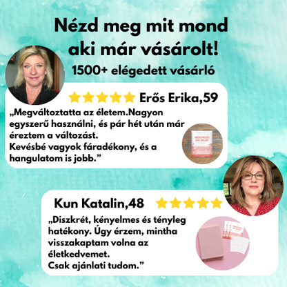 MenoPatch-Menopauzán segítő tapasz