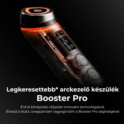 Age-R Booster Pro-7 az 1-ben készülék otthoni, modern arcápoláshoz