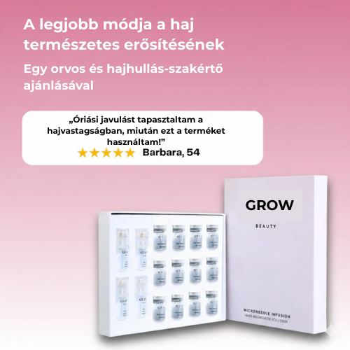 GROW-Arany mikrotűs hajnővesztő kezelés