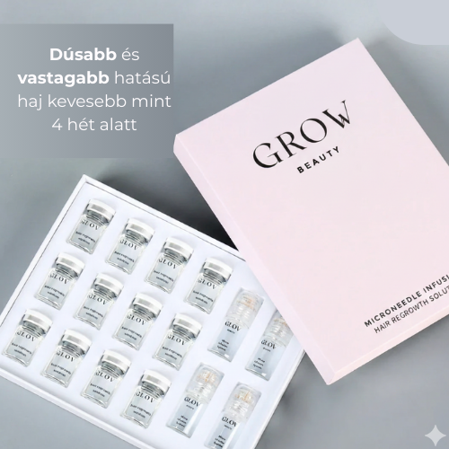 GROW-Arany mikrotűs hajnővesztő kezelés