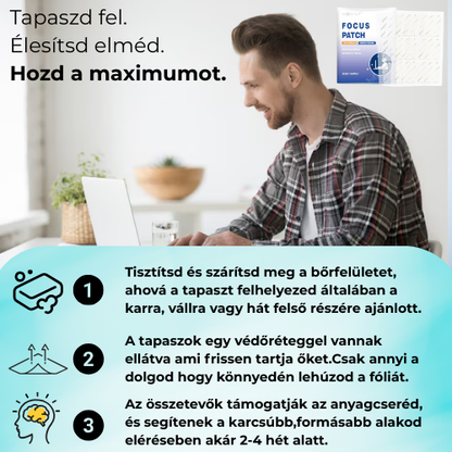 FocusPatch-Fókuszálást segítő tapasz
