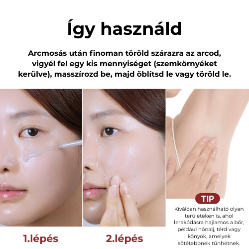 Dr. Melaxin-Koreai Rizs Kivonatos Hámlasztó szérum