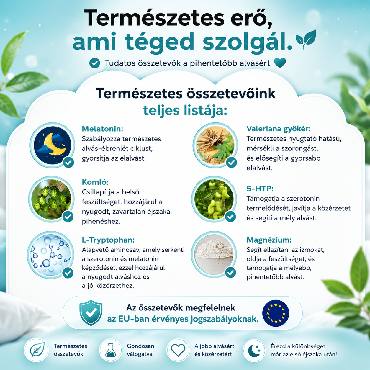 SomniaPatch-Alvást segítő és javító tapasz