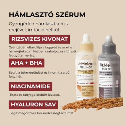 Dr. Melaxin-Koreai Rizs Kivonatos Hámlasztó szérum