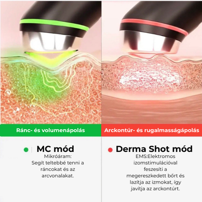 Age-R Booster Pro-7 az 1-ben készülék otthoni, modern arcápoláshoz