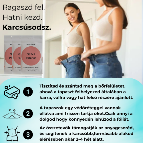 SlimPatch -Gyorsabb fogyást segítő tapasz