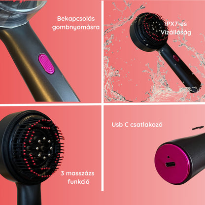 Soralux-Fejbőr masszírozó hajhullás ellen